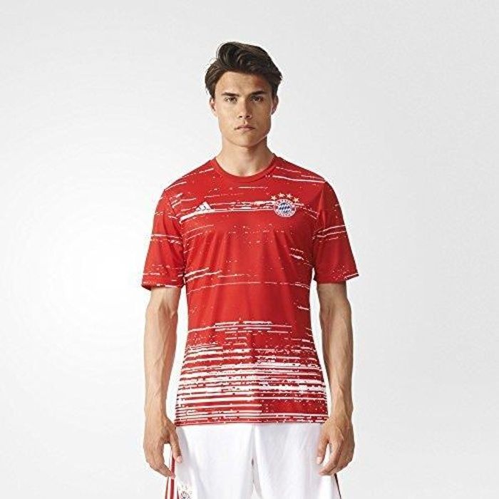 Adidas Maillot Bayern Munich pre match Rouge Adulte Football