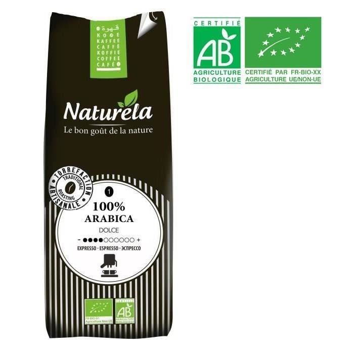 Naturela -250g- Café 100% Arabica Expresso n° 1 Bio
