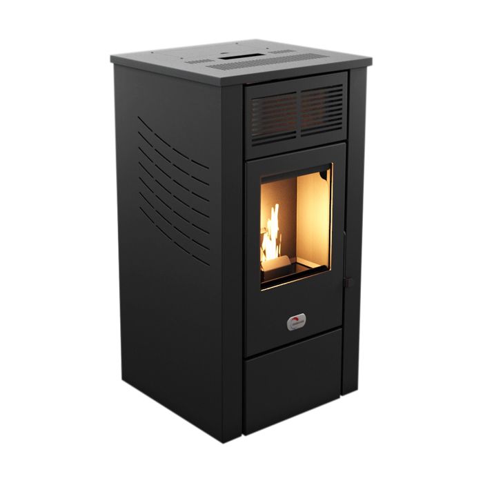 Poêle à granulés air Astral 15,5 kW Noir Sannover