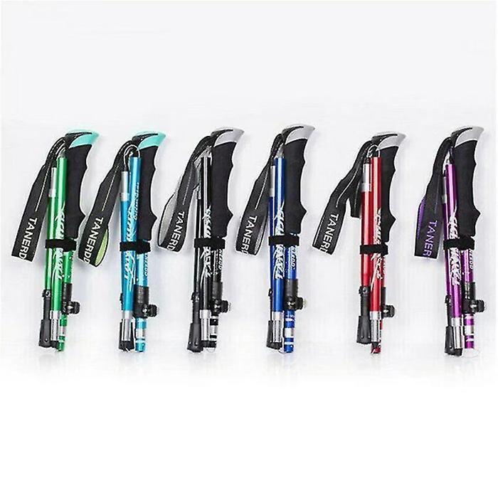 Bâtons de trekking réglables en aluminium - Bâtons de marche ou de