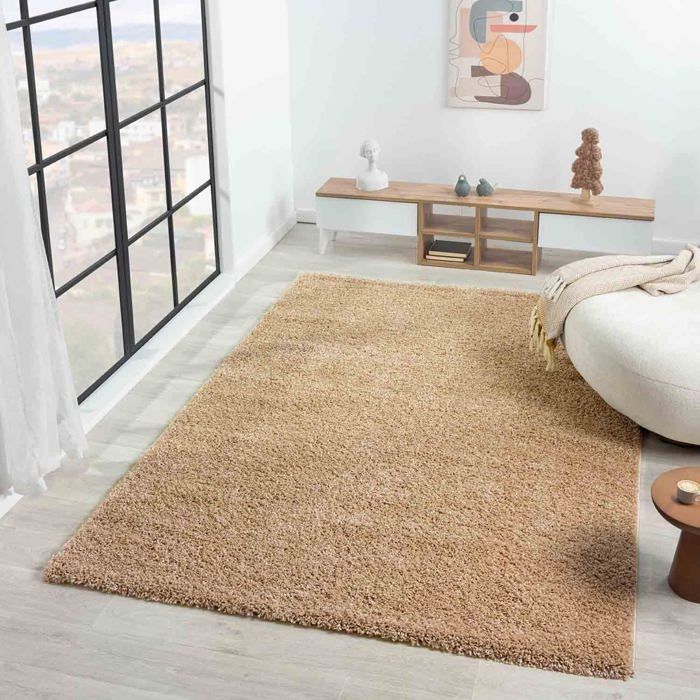 Tapis Chambre Shaggy 60x150 Cm - Très Doux, Antidérapant, Pour Salon Ou Descente De Lit (blanc) - 7