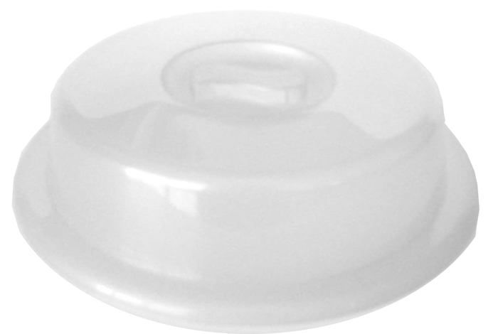Couvercle Micro-ondes 26 Cm Anti-Éclaboussures - Cloche Transparente Avec Poignée Et Trous De Vapeur