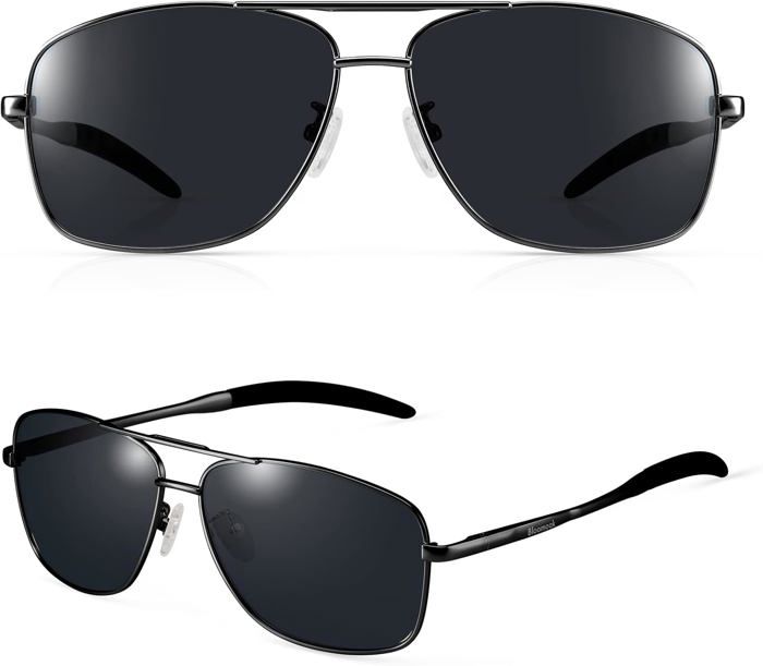 Bloomoak Lunettes de conduite de nuit lunettes de vision de nuit polarisees revetement anti eblouissement Protection UV 400 Achat Vente lunettes de soleil Mixte Adulte Neuf Black Friday Cdiscount