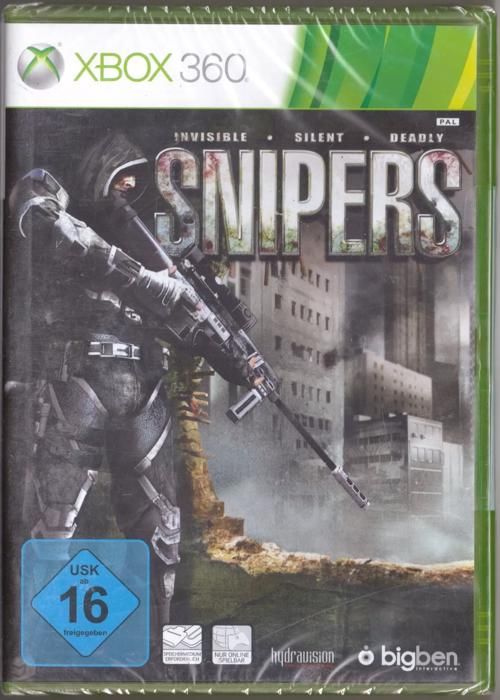 Snipers: Invisible Silent Deadly Jeu Xbox 360 Import Allemand