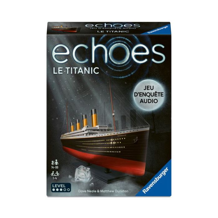 Ravensburger Echoes Titanic – Gioco Di Indagine Audio Con App – 1-4 Giocatori, 14+ – Scopri Il Mistero Del Naufragio
