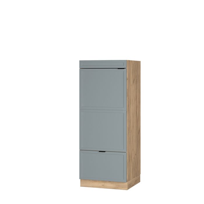 Armoire haute Fame-Line 60cm Bleu clair-gris/Chêne doré Vicco 50897