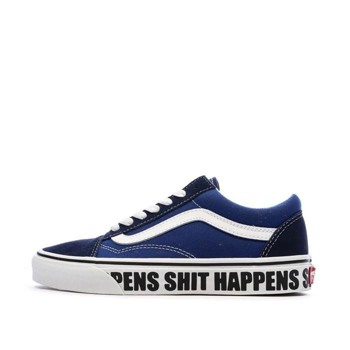 Vans Baskets Bleu Garçon Vans Old Skool