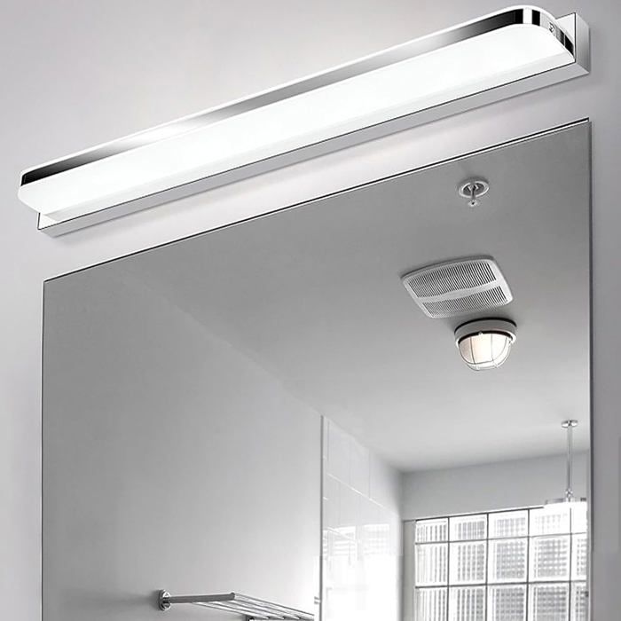 Lampe miroir salle de bain 42cm 9W Pour La Lampe Led 230V 4000K Lampe IP44 Etanche (Blanc Naturel)