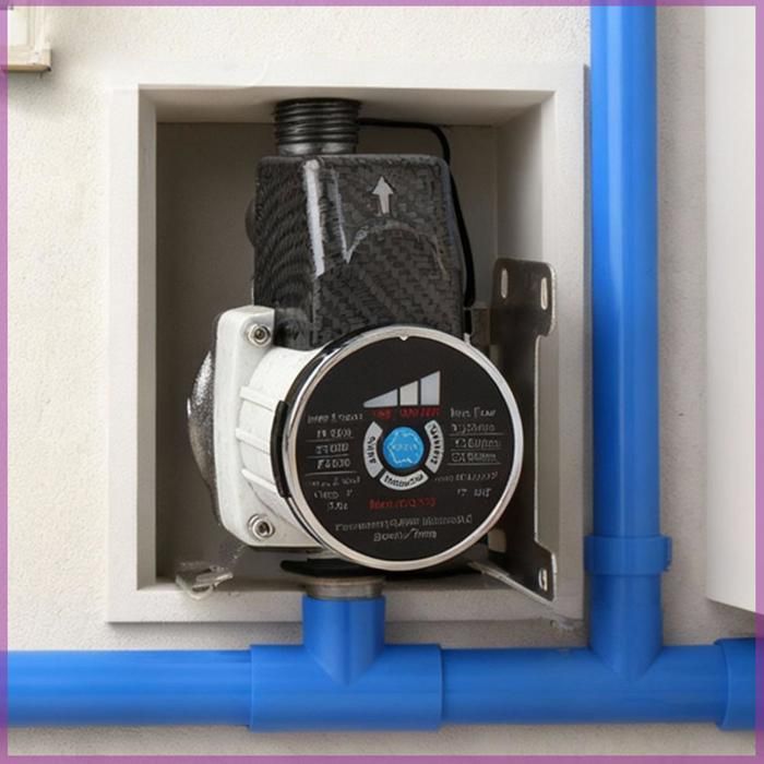 Cocosity pompe de surpression deau de douche intelligente 555 GPH Pompe de surpression deau de douche bricolage pompe Prise UE