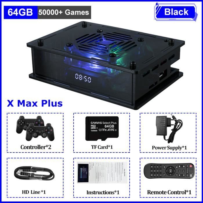 Nouvelle mise à niveau-Console de jeu vidéo rétro avec manette sans fil