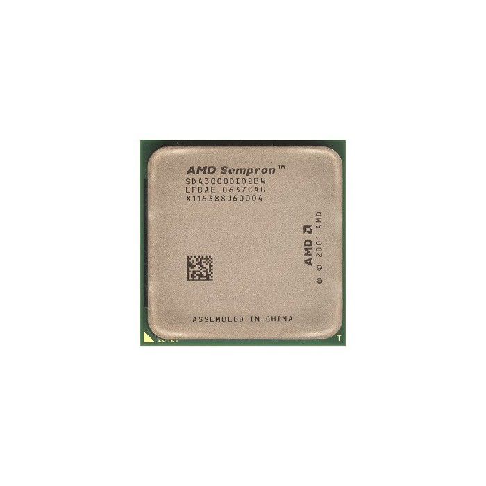 Processeur CPU AMD Sempron 3000+ 1.8GHz 128Ko SDA3000DI02BW Socket ...