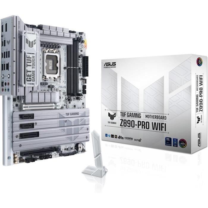 Carte mère - ASUS - TUF GAMING Z890-PRO WiFi - LGA 1850 - DDR4 - 192 Go RAM