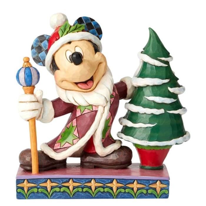 Disney Traditions Mickey Mouse Pere Noel Jolly Ol St Mick Figurine Achat Vente Figurine Personnage Cdiscount