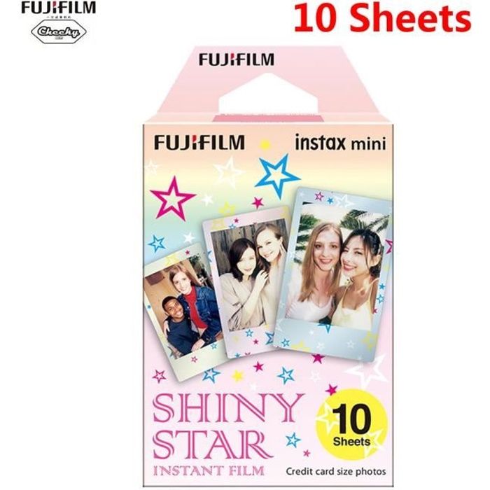 Papiers Photo,Fujifilm Instax Mini Film cadre Photo 10 100 feuille de ...