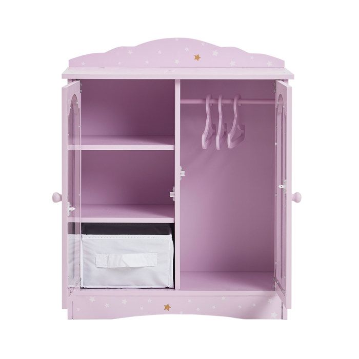 Armoire de poupée Teamson Kids rose/43 X 23 X 53 Armoire de poupée Teamson Kids rose/43 X 23 X 53