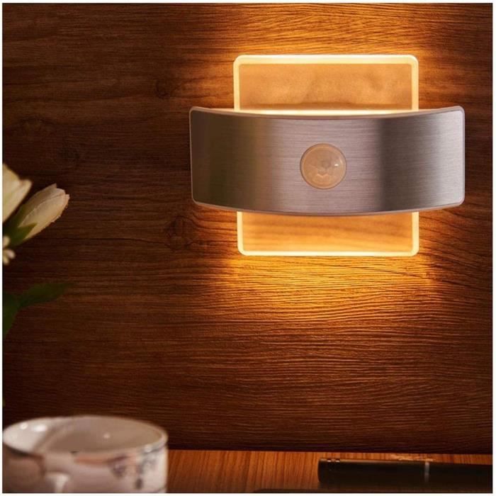 Veilleuse LED Intelligente Ultra-fine, 40 Cm, Détecteur De Mouvement Rechargeable Par Usb Pour Armoire Chambre Cuisine 98344526