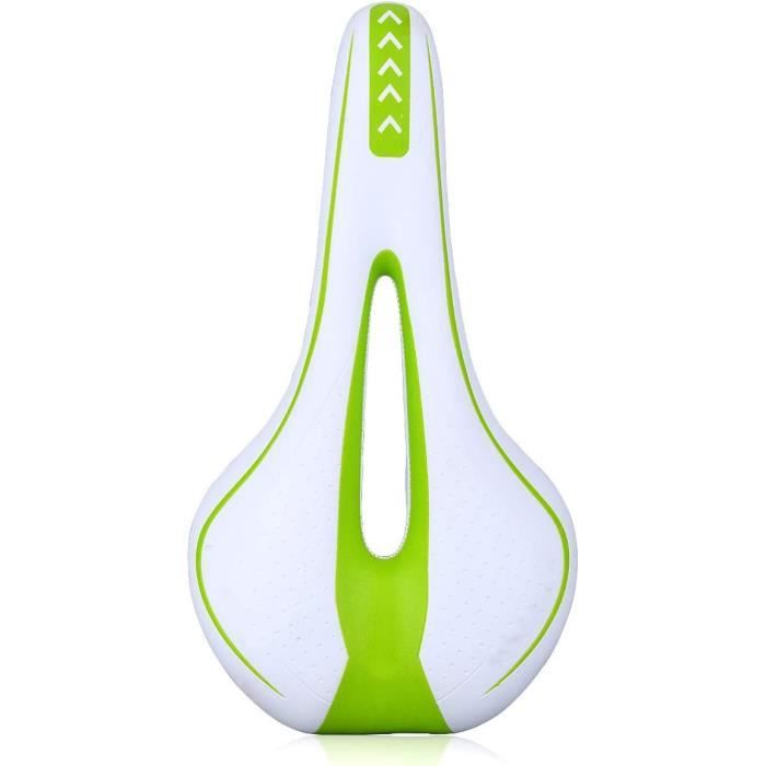 Selle Vélo Montegrappa Liberty Gel Confortable Anti-Prostate - Blanche