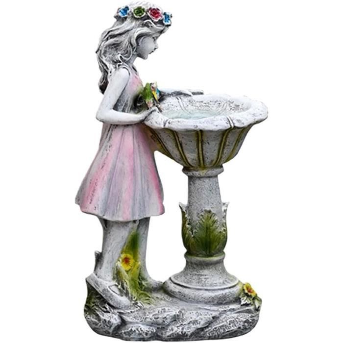 Jardin Grue Statues Debout Libre Résine Statue En Plein Air Grand