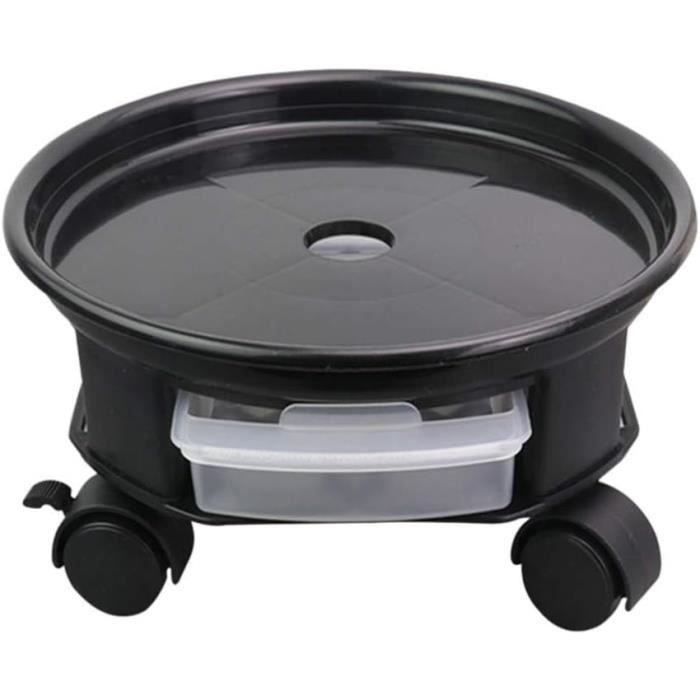 Dolly Pour Tambour Poubelle 55 Gallons - Avec Croisillons Et Roues Rotatives - Neuf Sous Emballage