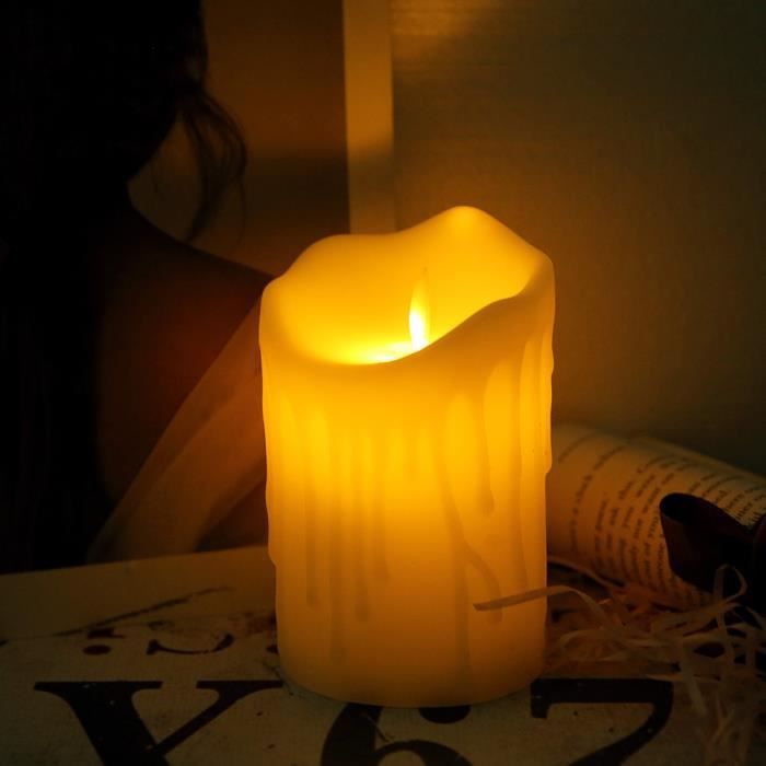 Électronique Bougies Lumière Lampe Lotus lumignons Mariage Party Decor