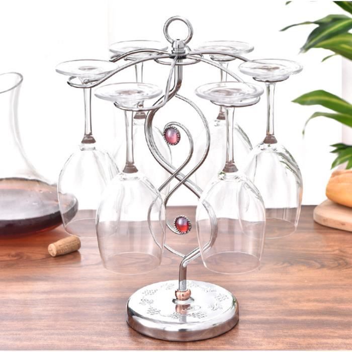 Porte Verres à Pied Suspendu Pour La Cuisine Le Bar Marron Support Verre Vin Suspendu Le Salon Facile à Installer Et à Augmenter l'Espace l'Armoire 2 Pièces Support Verre à Vin Métal Porte Verres à Pied Suspendu Pour La Cuisine Le Bar Marron Support Verre Vin Suspendu Le Salon Facile à Installer Et à Augmenter l'Espace l'Armoire 2 Pièces Support Verre à Vin Métal