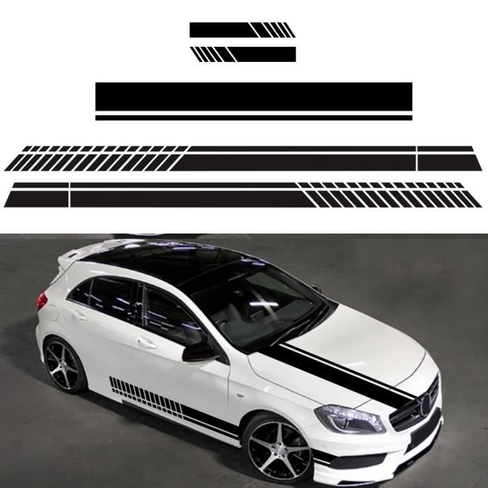 5pcs Sticker Voiture Fleur Autocollant Etanche Amovible Deco