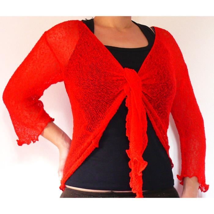 Bolero femme cache sale cache