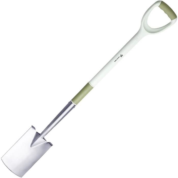 Pelle Télescopique Pour Gouttière En Acier Inoxydable - Tête 8x12 Cm - Pour Nettoyer Feuilles Et Débris