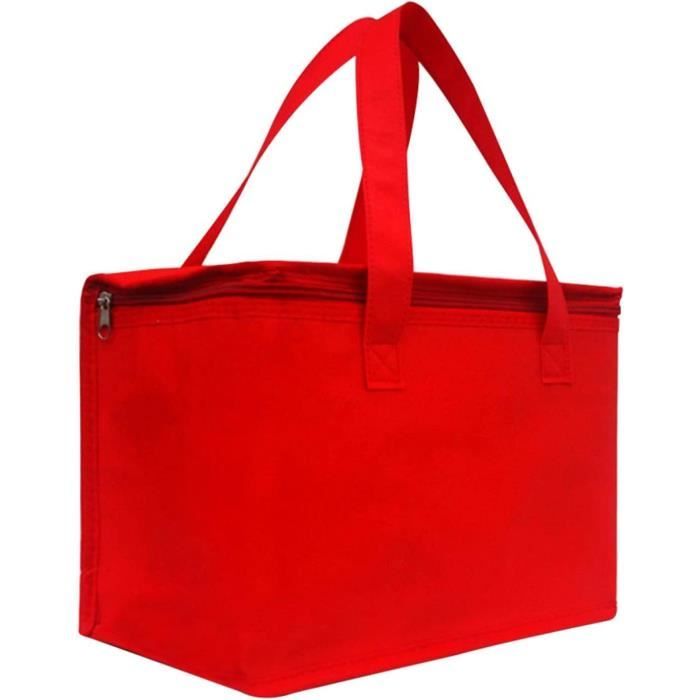 Sacchetti Termici 2 Pezzi - Con Coulisse, Pieghevoli, In Alluminio, Per Pranzo, Scuola, Viaggi - Foto 5