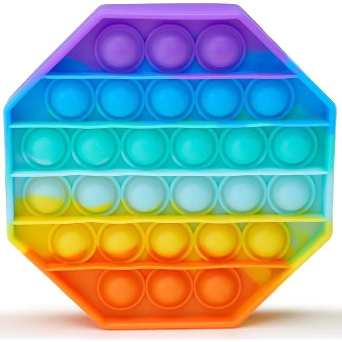 10 PCS Fidget Toy Anti Stress, popit Jeux Pas Cher, Multicolore