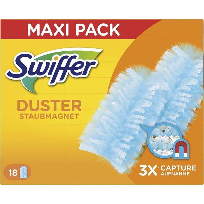 Recharges Plumeau Dépoussiérant - Swiffer - Duster - 6 x 6