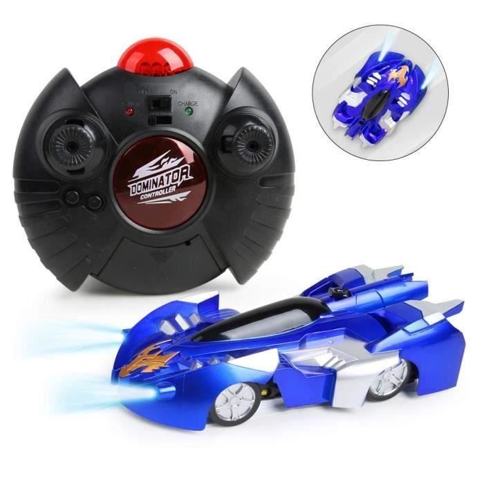 Voiture Telecommandee Deux Modes Mur D Escalade Rc Voiture D Escalade Jouets 360 Voiture De Stunt Rotative A Vehicule Bleu Achat Vente Camion Enfant Cdiscount