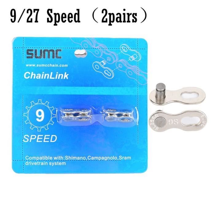 Maillons Manquants Kit Réparation Chaîne Vélo 6/7/8 Vitesses