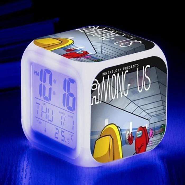 Reveil Digital lumineux MIRACULOUS personnalisé avec le prénom de votre choix Reveil Digital lumineux MIRACULOUS personnalisé avec le prénom de votre choix