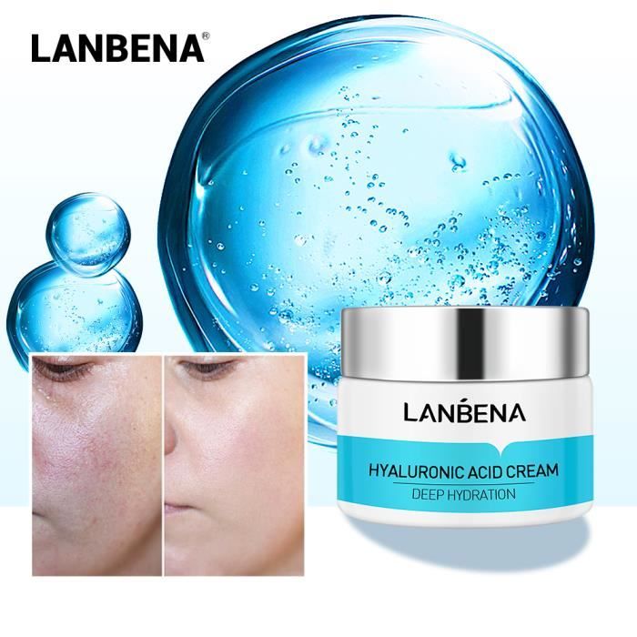 Acheter LANBENA masque facial soins de la peau acide hyaluronique  traitement des pores sérum VC blanchiment contrôle de l'huile Six Peptides  coffret cadeau 10 pièces