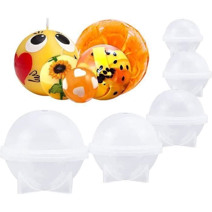 Moule Silicone Pour Réaliser Une Boule Presse-papiers De 62 Mm En Resine P 110166