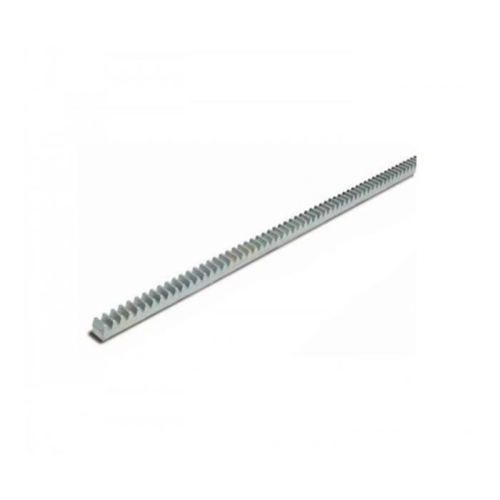 Crémaillère Acier Galvanisé 22x22x1000mm - Module 4 - Pour Systèmes Linéaires