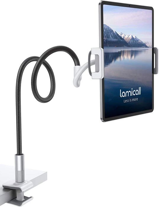 Support Tablette Avec Col De Cygne De Support Tablette Reglable Support Pour Ipad Iphone Series Nintendo Switch 76 Cm Prix Pas Cher Cdiscount