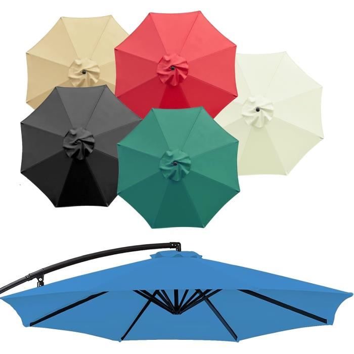 300x300cm Auvent De Rechange Pour Déporté Parasol De