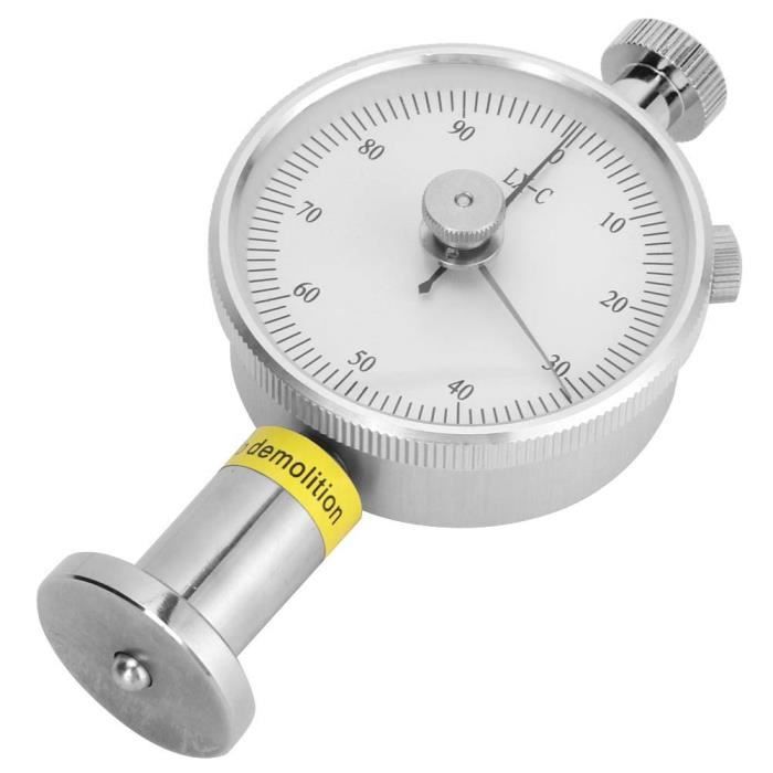 Testeur Dureté Shore Akozon 0-100 Type A - Duromètre Caoutchouc Et Plastique