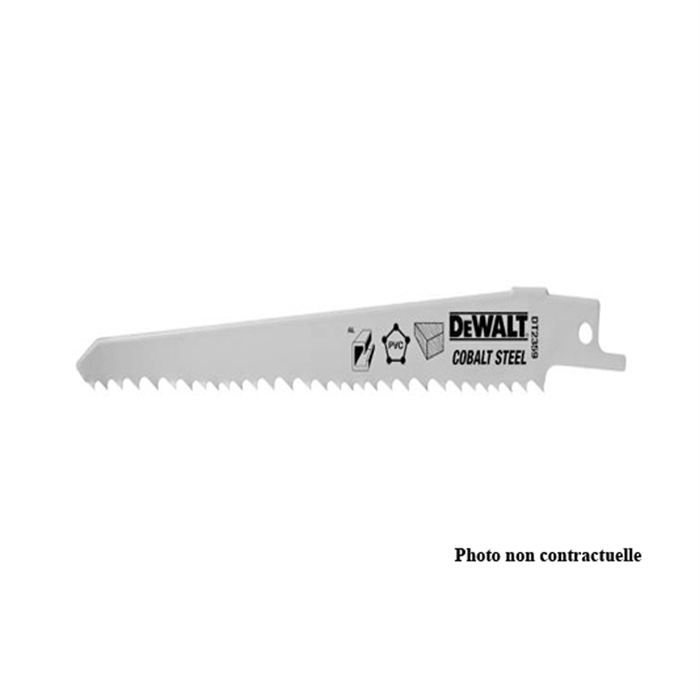 Lame scie sabre - métal de 3 à 8mm - 203mm 4 p