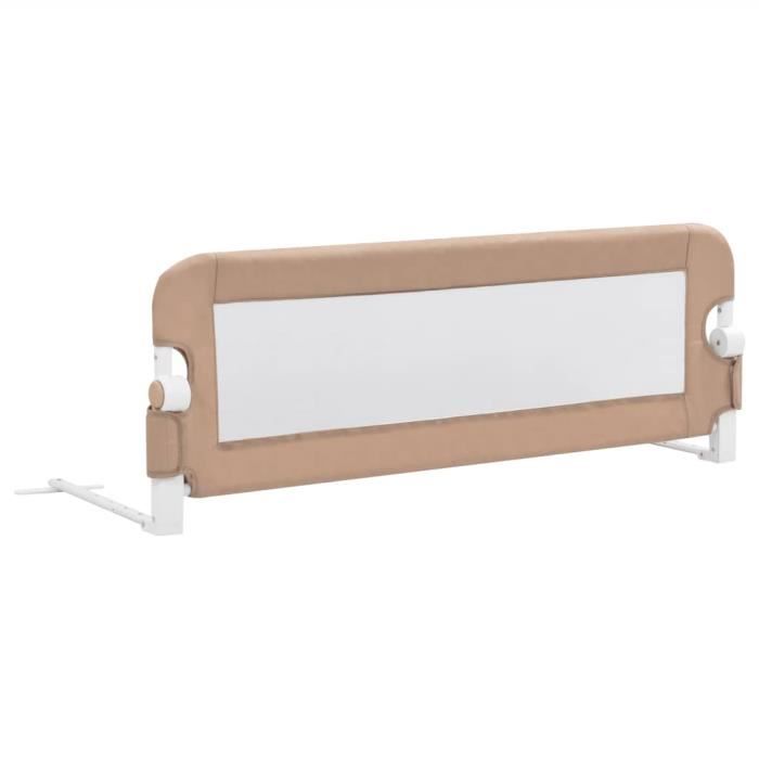 Barrière De Lit Enfant Réglable En Hauteur - Clôture De Sécurité Maille Respirante Pour Lit Adulte Et Enfant
