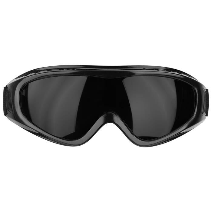 Lunettes de securite Protection des yeux contre les projections Lunettes anti sable Lunette travail Verres noirs Achat Vente lunettes de soleil Cdiscount