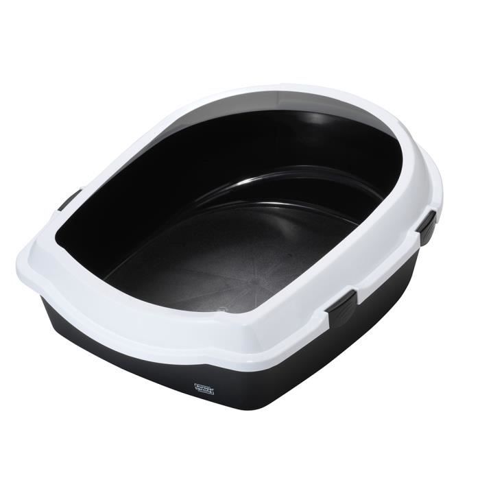 EBI Toilet Space 70 - 56 x 70 x 27 cm - 1 55 kg - Charcoal - Pour chat EBI Toilet Space 70 - 56 x 70 x 27 cm - 1 55 kg - Charcoal - Pour chat