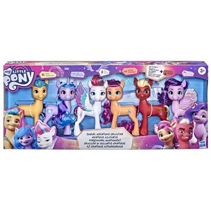 Mini figurine My Little Pony Collection aventures brillantes
