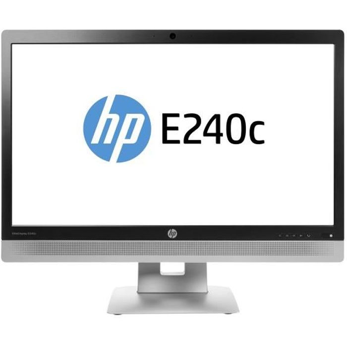 HP EliteDisplay E240c Video Conferencing Monitor Écran LED 23.8