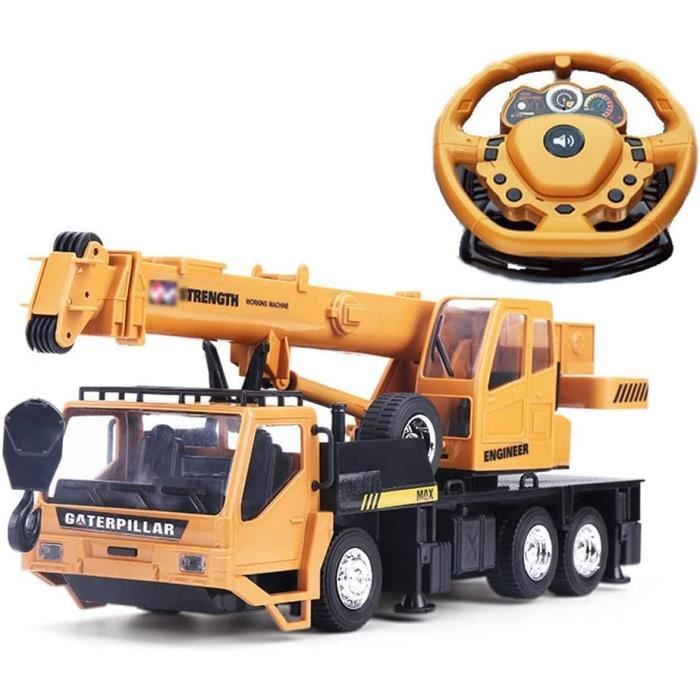 Toys Mega Crane electrique avec telecommande pour Enfants a partir de 3 Ans camions jouet pour enfant 3 5 6 7 8 ans cadeau de Noel Cdiscount Jeux Jouets