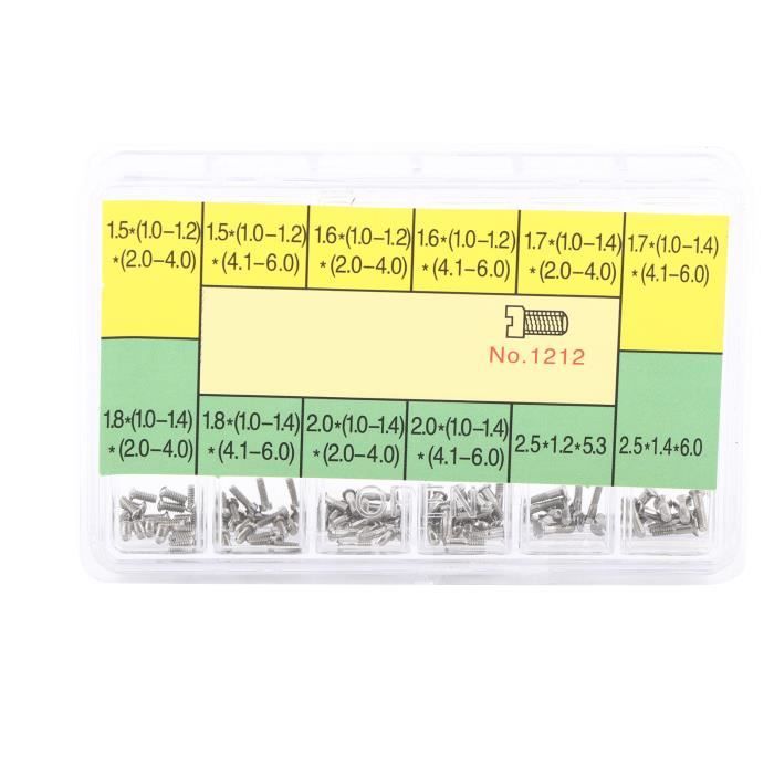 Vis Pour Montres Augusta - Lot De Vis De Boîtier Et Bracelet - Outil Horlogerie 4908.10