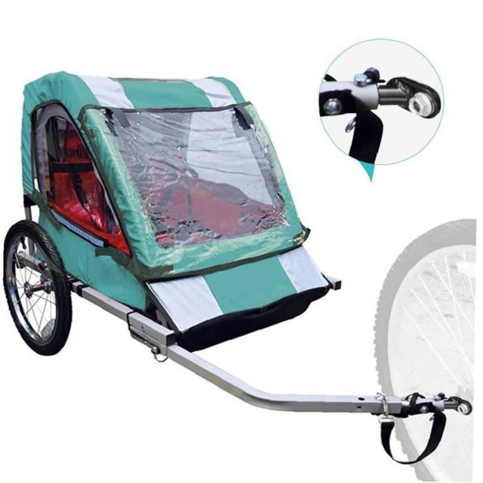 Attelage Remorque Vélo Universel - Connecteur Essieu Arrière, Pour Poussettes, Animaux, Transport