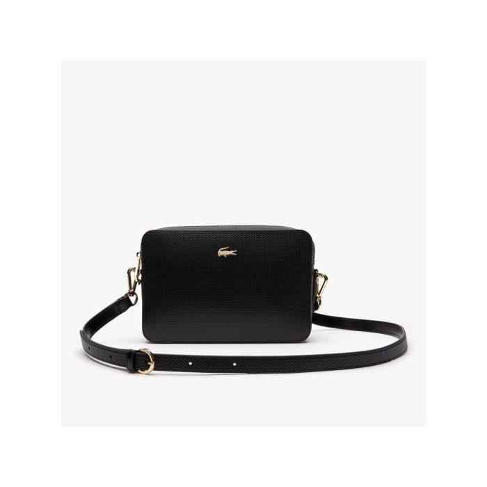 LACOSTE - Sac pour femme - 100% Cuir - NF2731CE - Achat / Vente NF2731CE 000 Women Bag-100%lea - Cdiscount